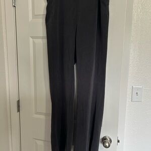 lululemon athletica dark gray Ribbed Wide-Leg Pants